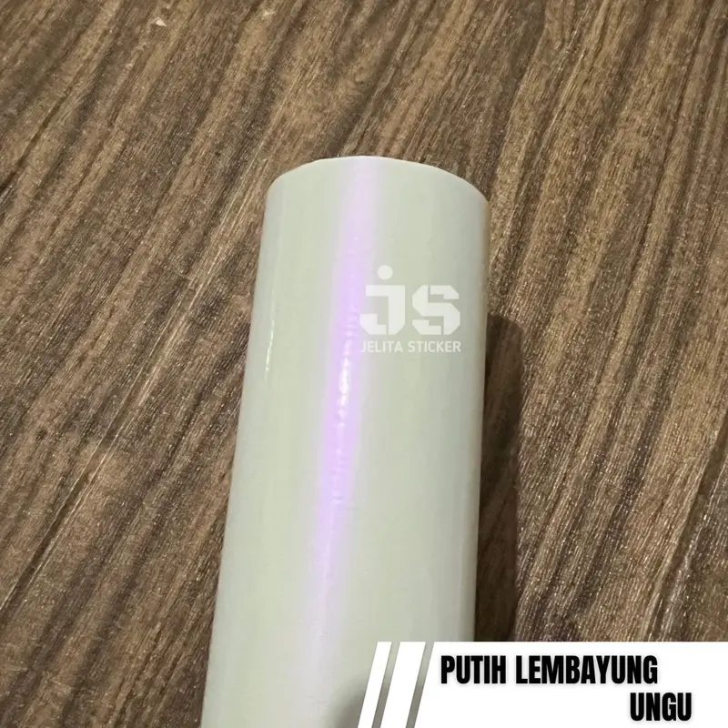 Sticker Putih Mutiara Lembayung Ungu / Skotlet Pearl Purple / Stiker Silver Lembayung Violet 3