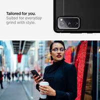 Gambar Case For Samsung Galaxy S20 FE Spigen Rugged Armor SoftCase For Carbon Casing - Black dari Spigen Indonesia Kota Administrasi Jakarta Barat 4 Tokopedia