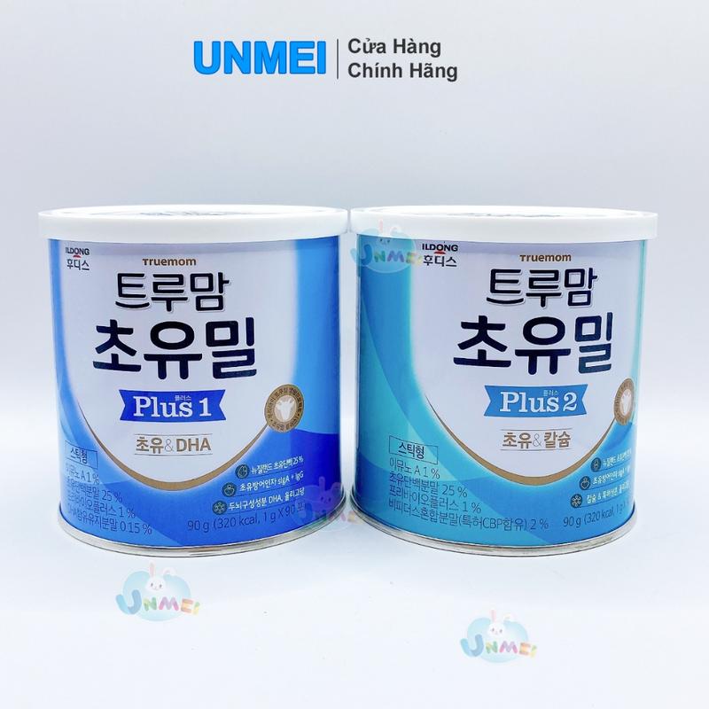  Sữa Non Truemom Choyumeal ILDONG Plus 1 Plus 2 - 90g Hộp 90 Gói Cho Trẻ Từ 0-9 Tuổi - Hàn Quốc - Dinh Dưỡng Tối Ưu Cho Bé 