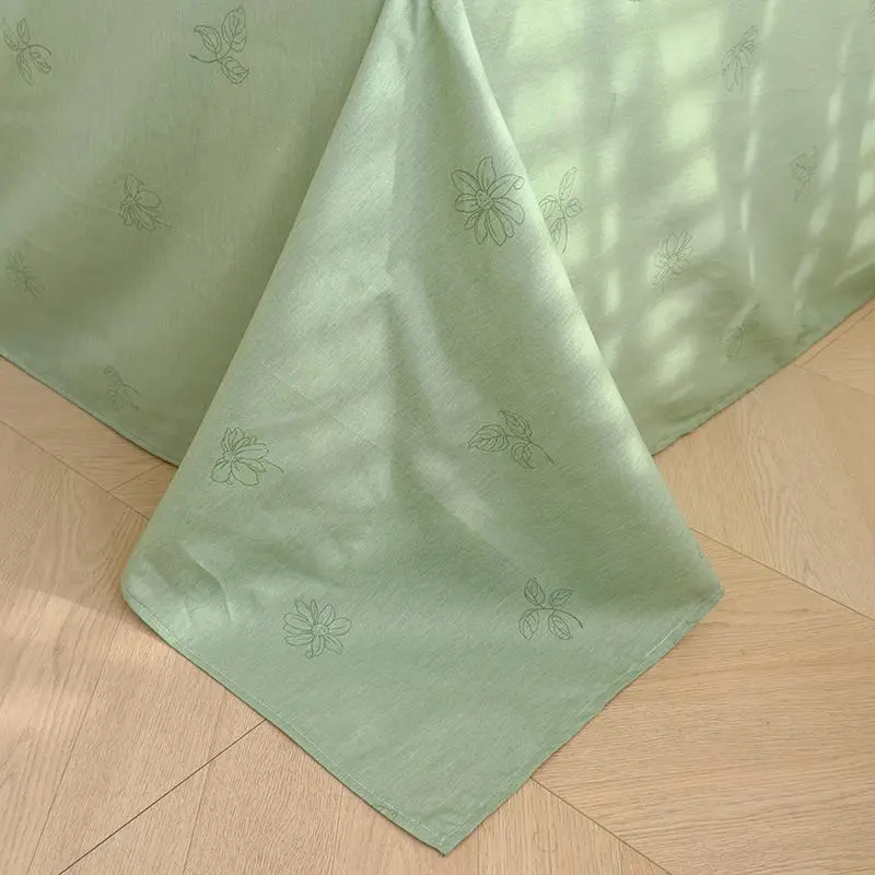 Floral Print Summer Cooling Blanket, 1 Count Lightweight Soft Breathable Comforter, Moisture-Wicking Bedding Supplies for Home Bedroom Hotel 5
