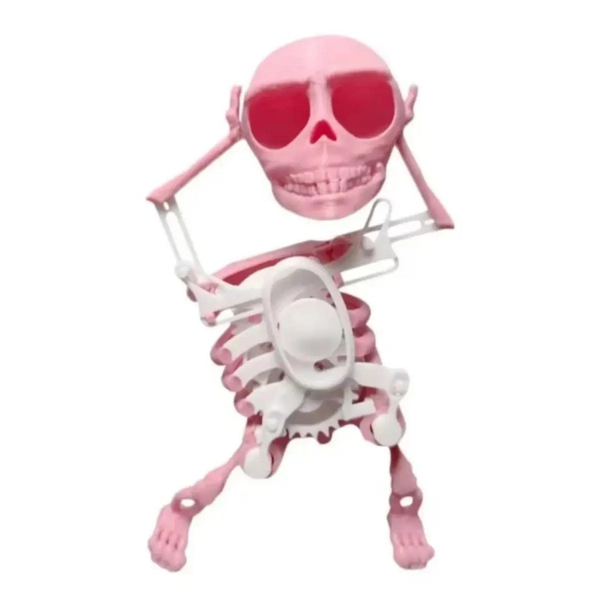 Explosions Dancing Skull Rocking Skull Toy Clockwork 3D Printing Fun Toy Ornaments