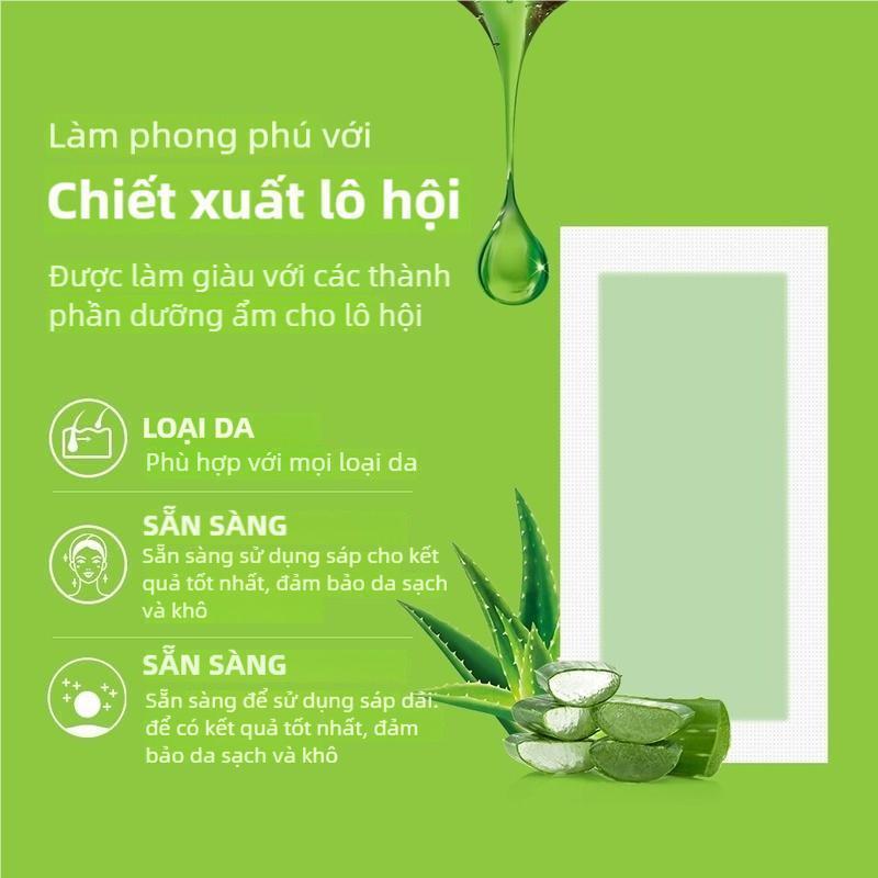 [SIÊU DÍNH] 20 Miếng Wax Lông Không Đau - 3 Giây Đánh Bay Lông Tay Chân 1