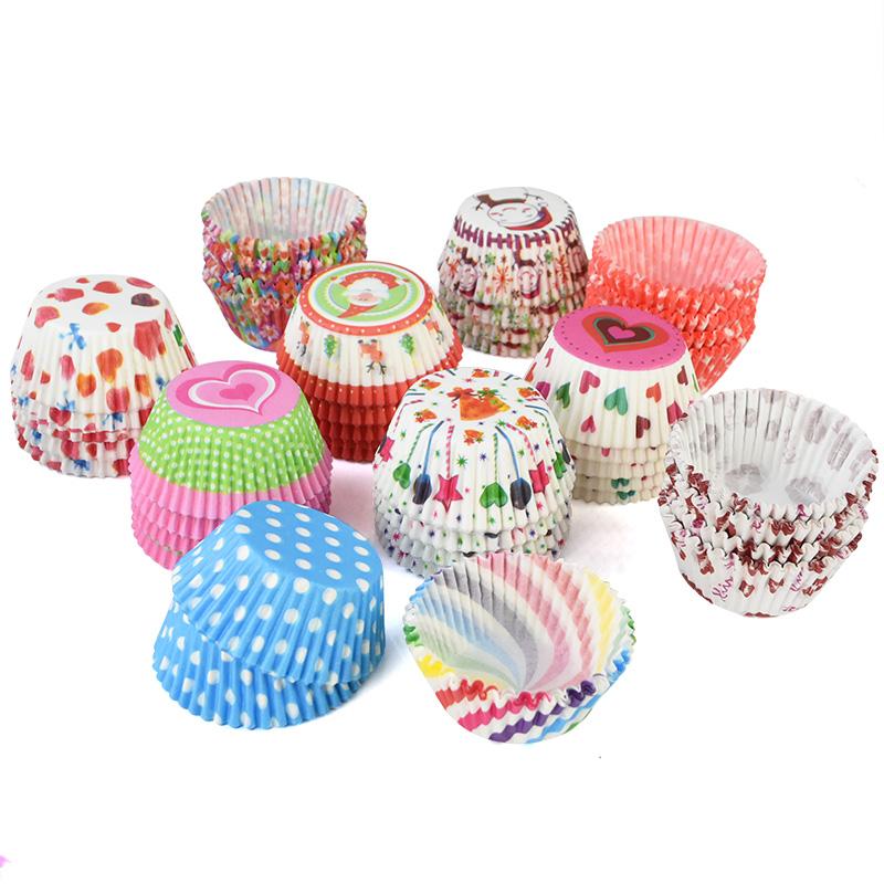 Giấy Nến Cupcake, 100 Chiếc, Khay Giấy Làm Bánh Tự Làm, Hộp Đựng Bánh Nướng Xốp, Khay Làm Bánh Ngọt, Đồ Dùng Nhà Bếp, Dụng Cụ Trang Trí Khuôn Làm Bánh, Thích Hợp Để Nướng Bánh