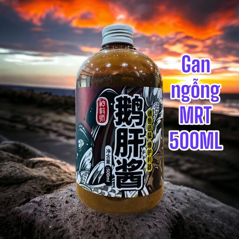 Gan ngỗng MRT CHAI 500G , HƯƠNG LIỆU CÂU CÁ RÔ PHI LỚN Đi Câu Bắt Cá Fishing