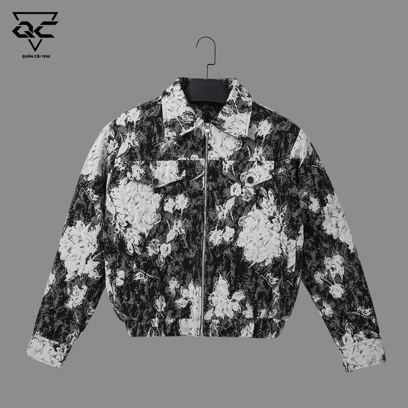 Áo khoác Chất  vải ngấm Fom crotop -Phong cách hà Quốc (Mã - AK -256b ) Quân còi 1988 Jacket Menswear Nam