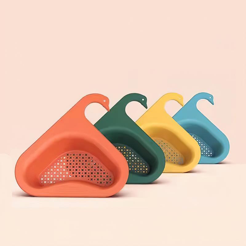 Product Introduction of Multifunctional Hanging Filter Rack and Drain Rack for Kitchen Kitchen Sink Leftover Soup Filter Rack 9