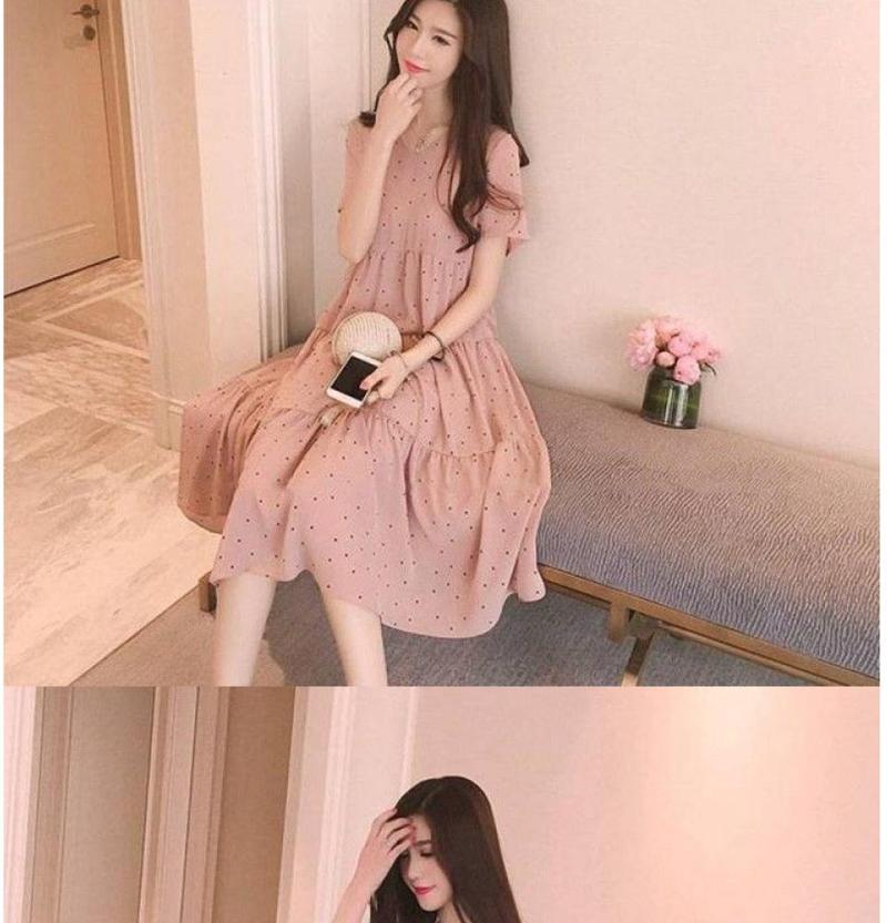 Product Introduction of ชุดคลุมท้องผู้หญิง ชุดเดรสคนท้อง 5