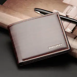 Dompet Pria Kulit PU Dompet Lipat Laki Laki Cowok Import Keren Kekinian BAELLERRY DR005