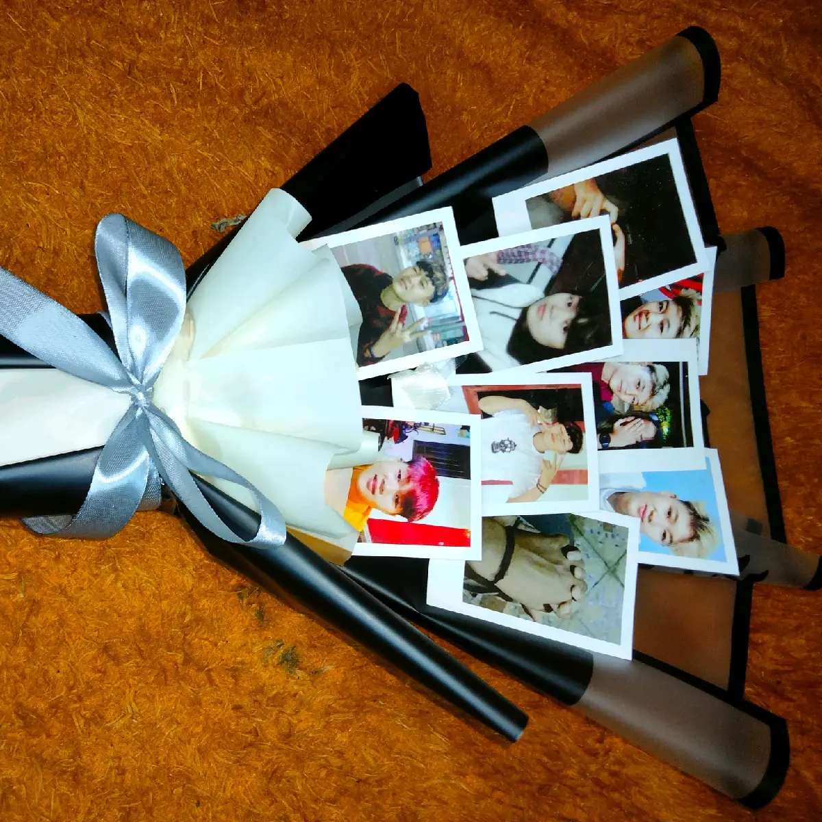 buket foto. kado pacar. buket murah buket low budged