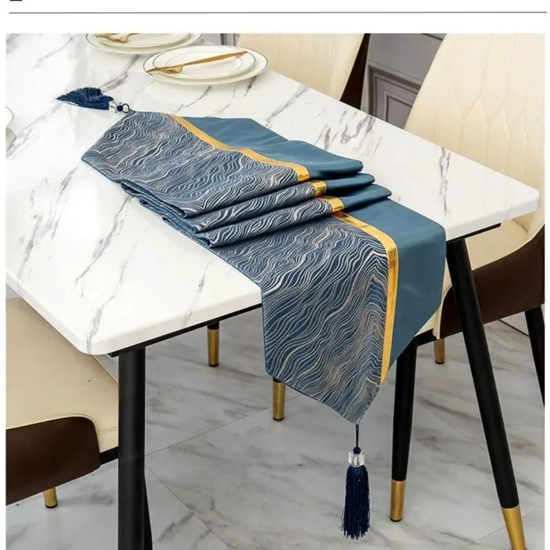Table Runner Silk / Taplak Meja Satin / Dekorasi Taplak Meja Makan