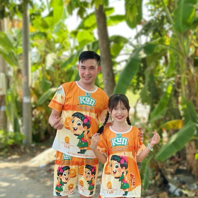 Đồ bộ đùi mẫu sữa kun đủ size từ 8kg đến 80kg