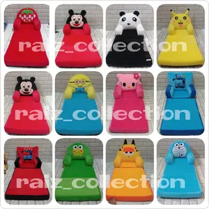 Sofa lipat anak karakter maks usia 4th