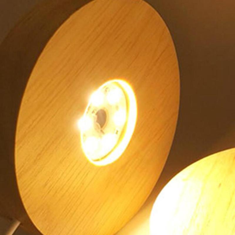 Product Introduction of LED Night Light Base Acrylic Display Stand Lamp Plug-in for Crystals Ball 0