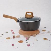Gambar Kanahome - Kuro Sauce Pan/Panci Marble Induksi anti lengket 20cm dengan tutup dari Kanahome-id Kab. Bandung 3 Tokopedia