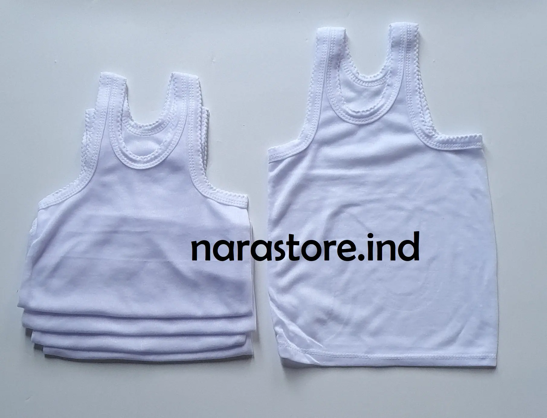 12 Pcs Kaos Dalam Anak / Singlet Anak dan Kaos Dalam Polos
