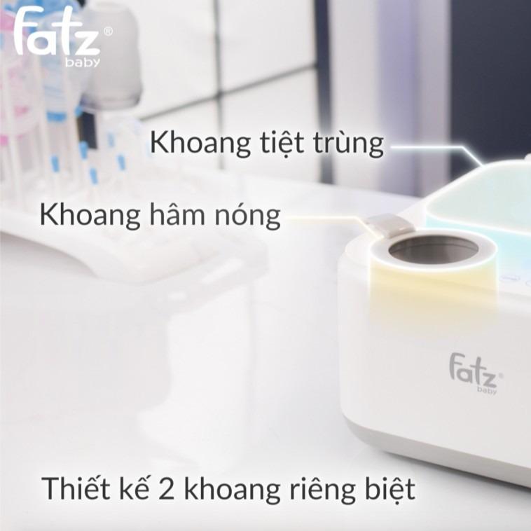MÁY TIỆT TRÙNG SẤY KHÔ HÂM SỮA ĐIỆN TỬ 4 TRONG 1 CHÍNH HÃNG FATZ BABY - CAPTAIN 1 - FB4320SJ Bảo hành chính hãng 12 tháng   Voi 7
