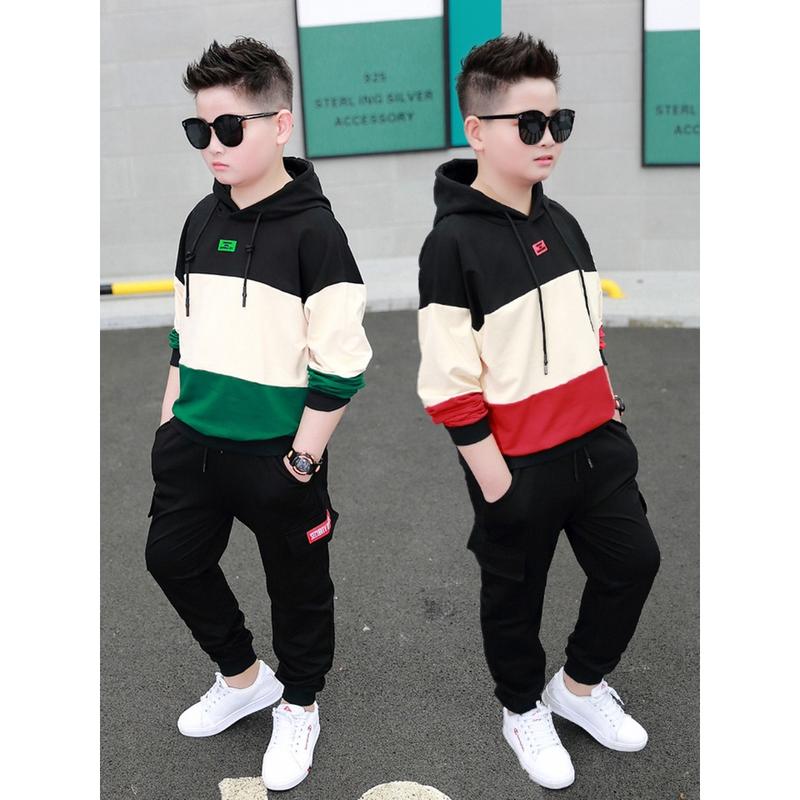 Set bộ quần áo trẻ em thu đông dành cho bé trai mẫu Ba KHoang 5-14 tuổi (18-45kg). TĂNG SIZE. Chất nỉ da cá ấm áp. MA71