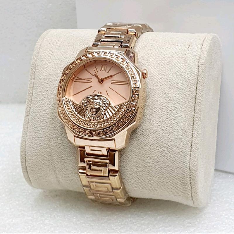 JAM TANGAN WANITA FASHION DIAMETER 3.3CM RANTAI 3