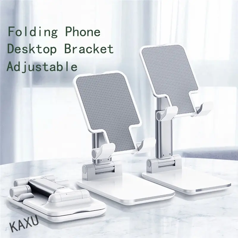 #Universal Cellphone Holder Foldable Desk Phone Stand Telescopic Adjustable Mobile CP Stand