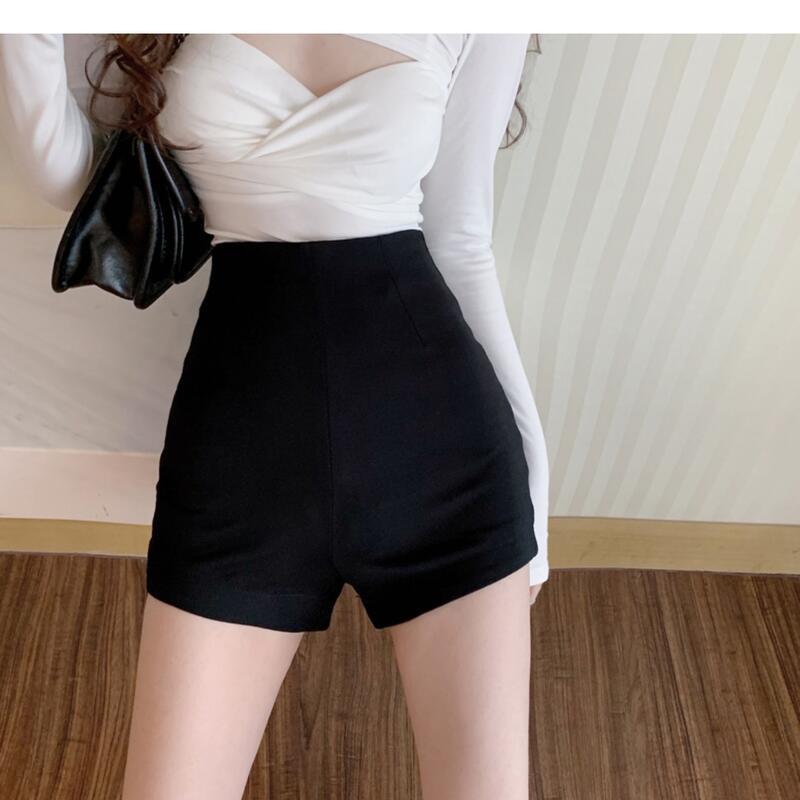 Product Introduction of Short shorts for women summer base, ultra short three quarter pants, sexy and spicy girl, high waist A-line jazz dance, black casual pants Womenswear Bottom Lingerie Comfort 8