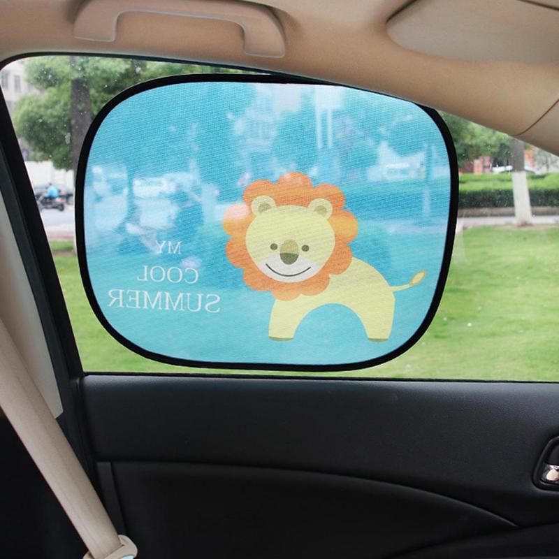 Product Introduction of 2pcs Electrostatic Adsorption Side Window Sun Shield Car Sunshade Insulation Side Shield M4E1 28