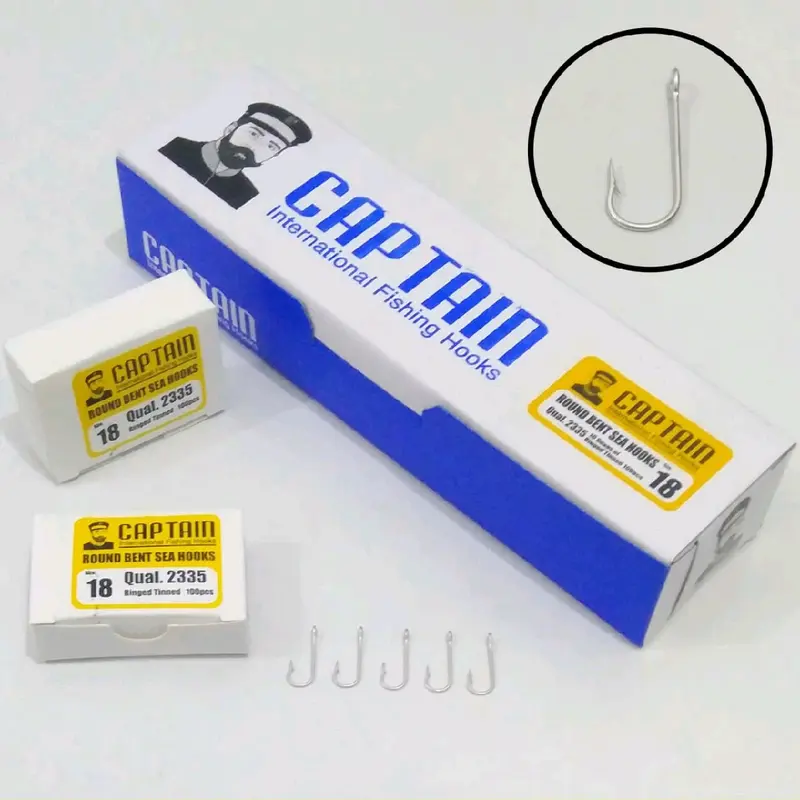 Kail Captain Round Bent model 2335  (Isi 100) perkotak 0