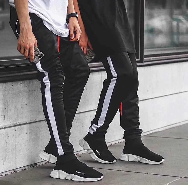 Quần Line Pants 3 sọc , 1 sọc chất Poly Cotton dày dặn 5
