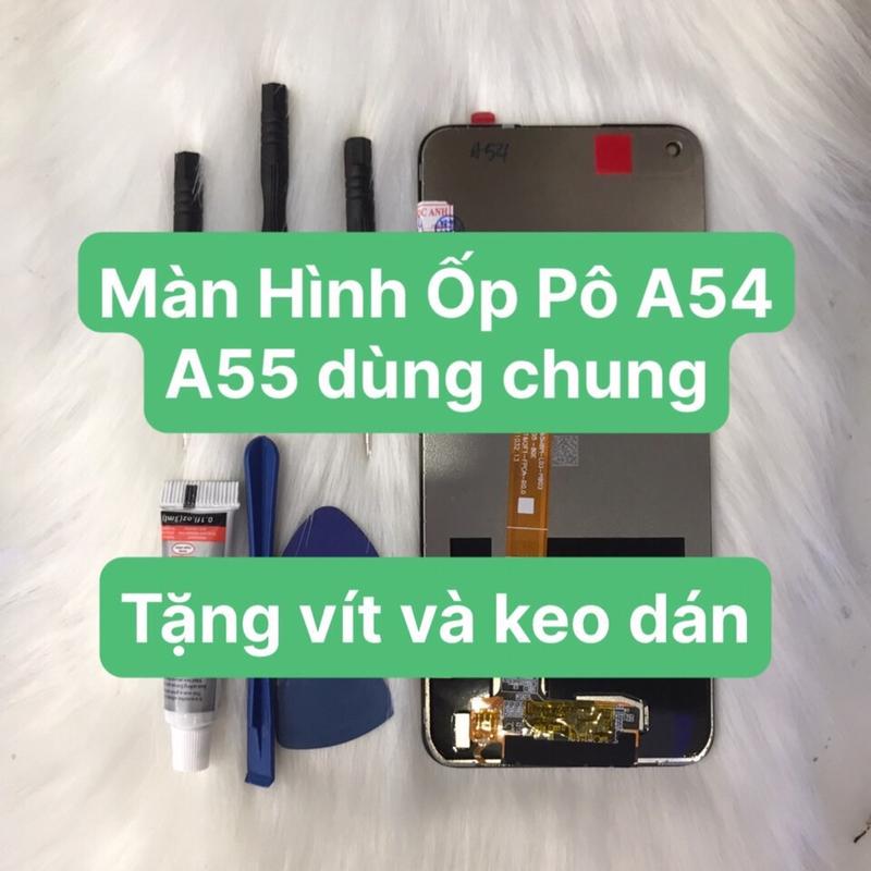 Phụ Kiện Màn hình Ốp Pô A54 A55 dùng chung.Tặng vít và keo dán màn hình 0