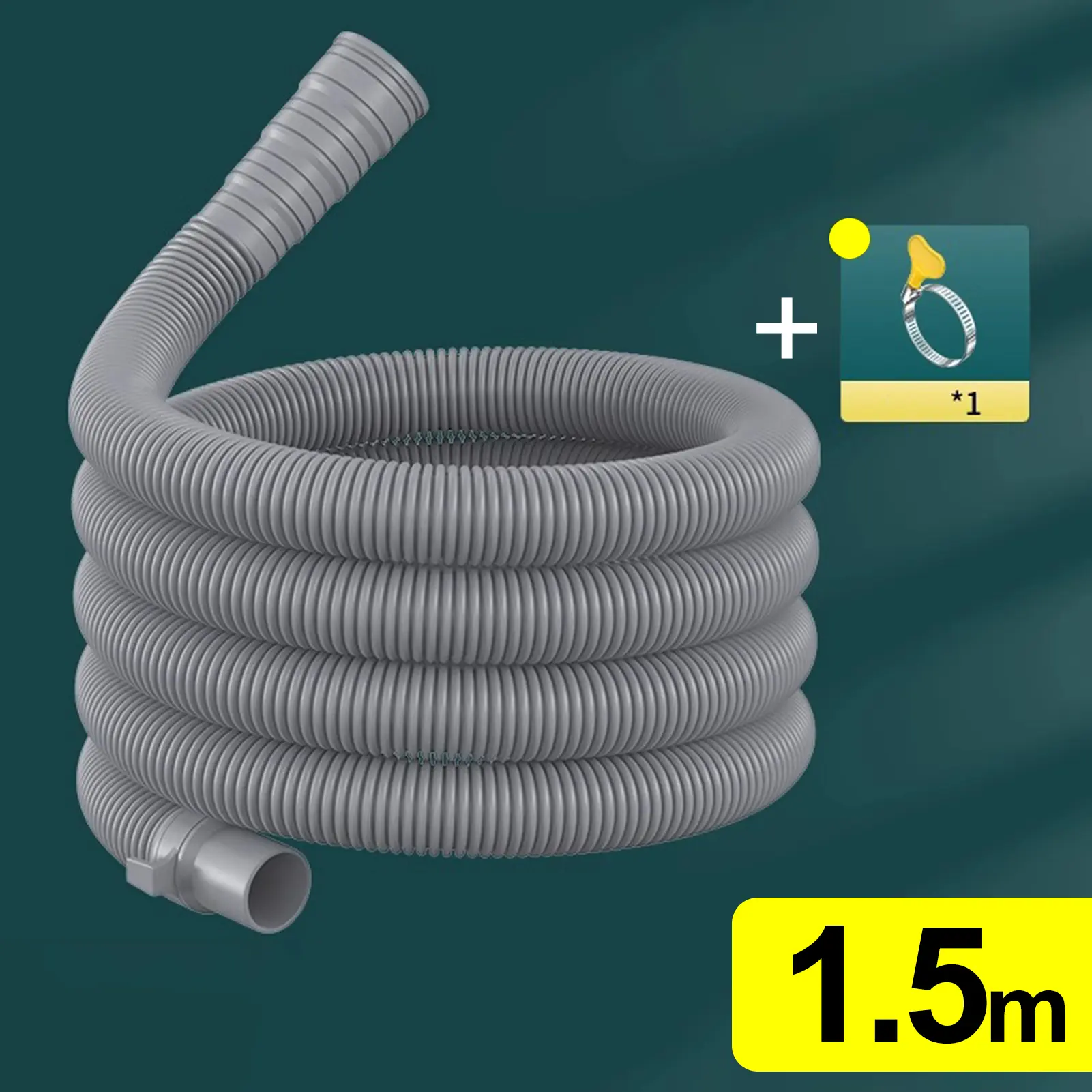 ท่อระบายน้ำเครื่องซักผ้า, ท่อต่อ, ท่อเต้ารับสากล, ท่อ Downpipe ปั่นกลองอัตโนมัติ, เหมาะสำหรับเครื่องซักผ้า