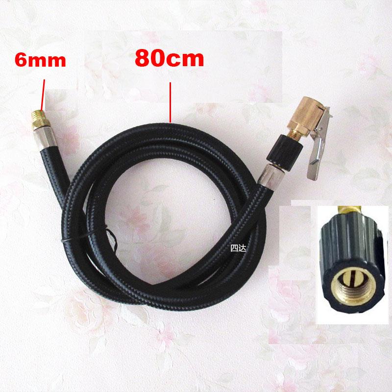 Vòi Bơm Hơi Xe Đạp / Xe Máy / Xe Hơi Đồng Thau, Đầu kẹp van bơm bánh xe hơi/ xe tải bằng đồng thau ren 8mm, Đầu nối van bơm lốp xe hơi, Kẹp Van Lốp hơi, xe máy 9