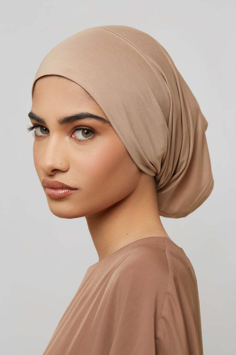Product Introduction of Modal Mercerized Cotton Multi-Color Bottoming Hood Jersey Stretch Pile Cap Straight Cap 17