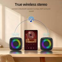Gambar INKAC Speaker Wireless Subwoofer X-911 Bluetooth 5.0 dengan Stand HP RGB LED Suara Stereo Premium Koneksi TWS Efek Pencahayaan Dinamis Portabel untuk Party Hiking Biking - Merah dari Balibyte Store Kota Administrasi Jakarta Pusat 5 Tokopedia