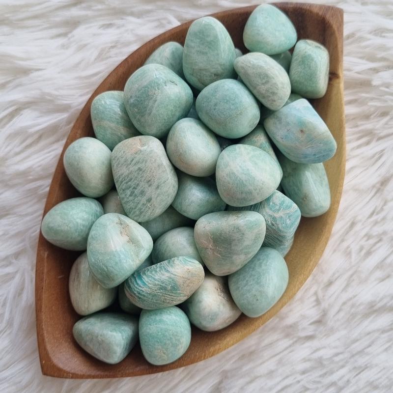Amazonite Tumbled stone - Amazonite Healing Crystal - small - TikTok ...