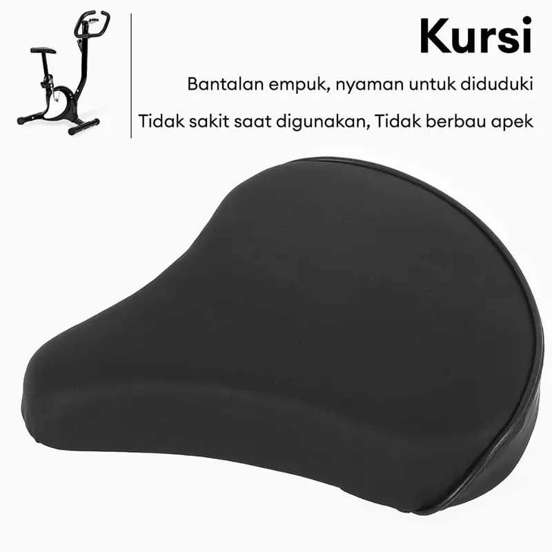 BG SPORT Sepeda Statis Spinning Bike Alat Fitness Exercise Bike Resistensi Adjustable Anti Slip Dukung hingga 150kg 6