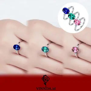 Cincin Zircon 925 Perak VINNDA