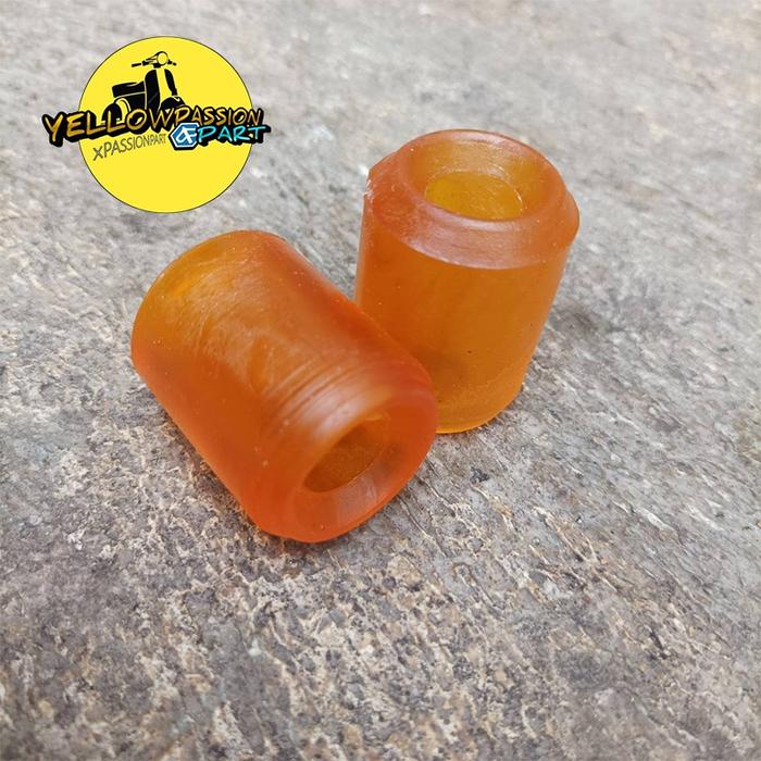 Gambar karet shock shockbreker shockreaker belakang vespa bahan teplon dari PARTSCOOTER_NEW Kota Cimahi Tokopedia