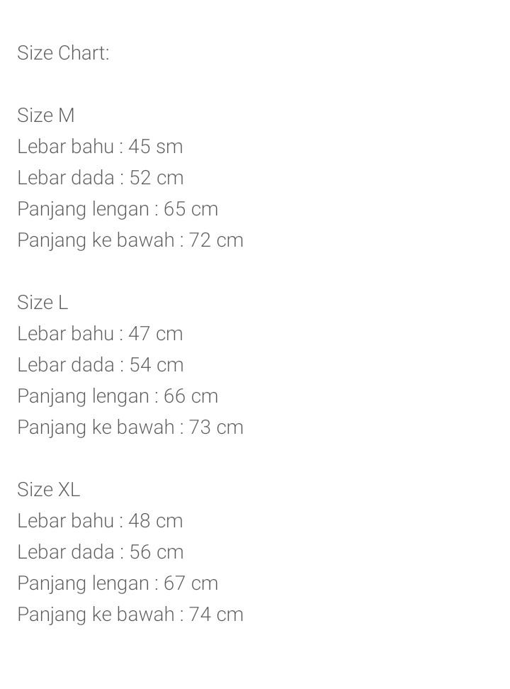 Product Introduction of Kemeja Denim Pria Lengan Panjang/Kemeja Jeans Model Distro High' Quality Kemeja Denim Pria Size M, L, XL Panjang 0