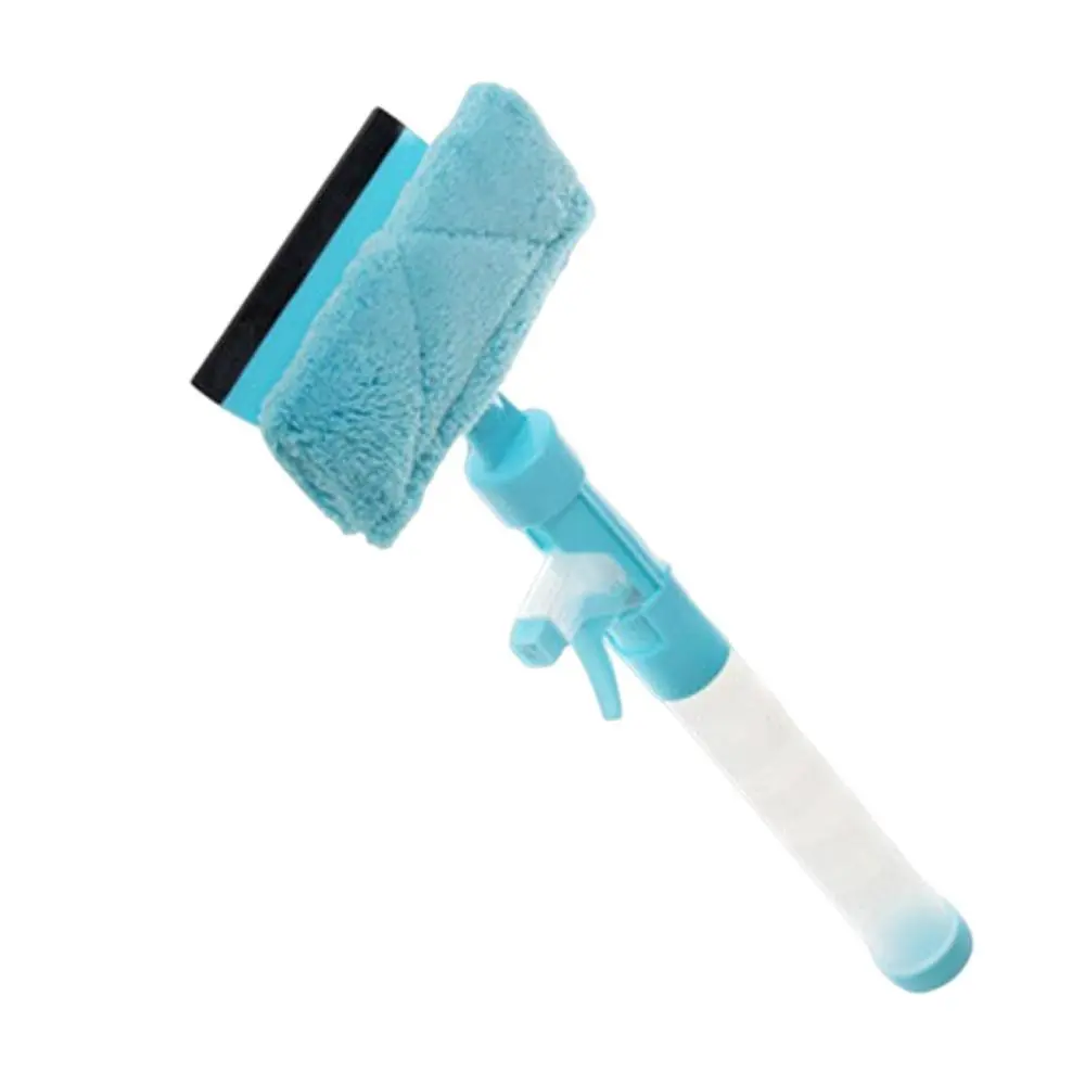 Window Squeegee Cleaner with Cloth Professional Glass Wiper Home Tools Window Cleaner Mop Window Cleaner for Indoor Wall Kitchen Bathroom
