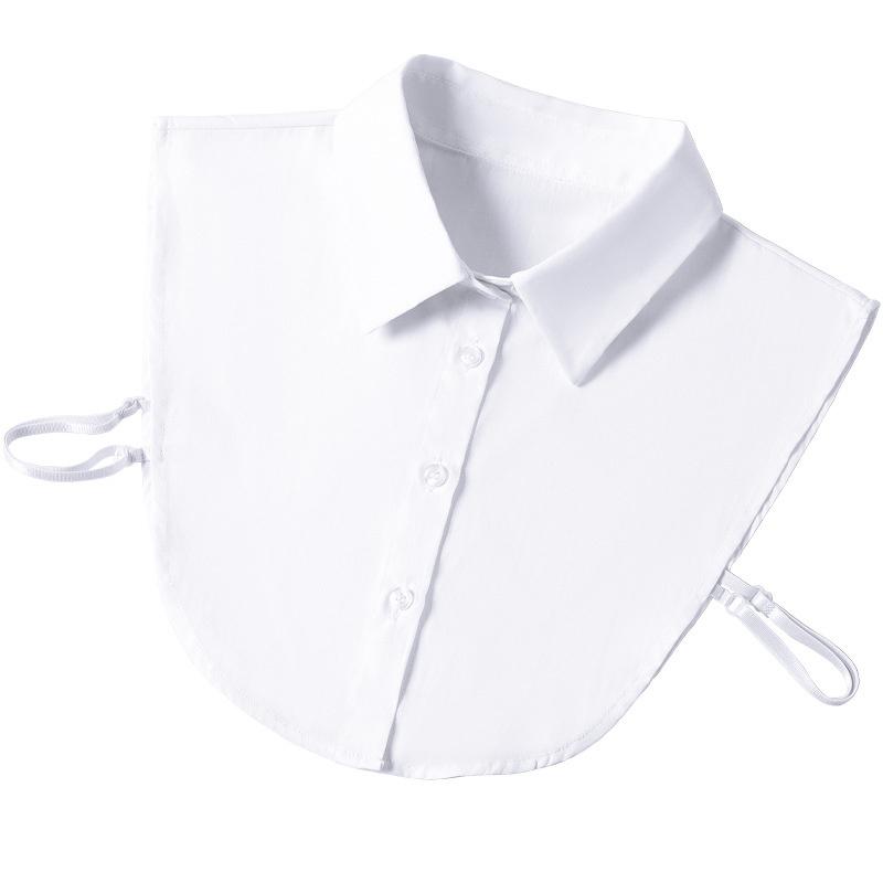 Product Introduction of Cổ Áo Giả Cho Áo Sơ Mi, Cổ Áo Có Thể Tháo Rời, Màu Trơn Cổ Áo Sơ Mi, Thích Hợp Cho Áo Cánh, Dành Cho Nam Và Nữ, Màu Đen Và Trắng, Phụ Kiện Áo Sơ Mi Quần Áo, DropShip 32