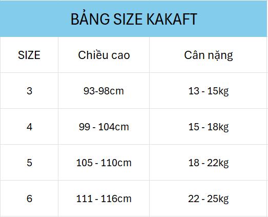 Product Introduction of Kakaft Quần áo trẻ em từ 2 đến 6 tuổi. Áo quần hè cho bé Cotton 95% và 5% Spandex, thoáng mát, dịu nhẹ, co giãn 4 chiều. Thích hợp cho thời tiết nóng mùa hè. 0