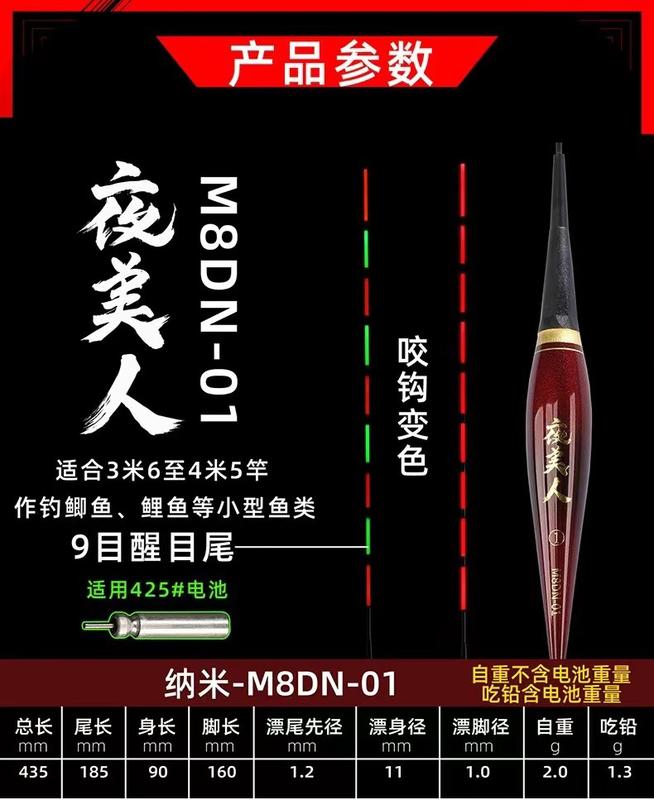  PHAO ĐIỆN CAO CẤP ĐỔI MÀU MỸ NHÂN NGƯ MÃ M8DN phù hợp nhiều dòng cá - ĐỒ CÂU ĐỨC LÂM 