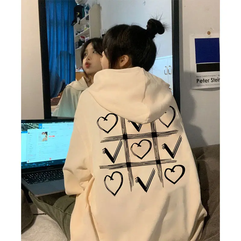 Áo Khoác Hoodie Mỹ, Cỡ Cực Lớn (1,00 Kg-150,00 kg), Dành Cho Nữ, Mỏng, Thích Hợp Cho Mùa Xuân Và Mùa Thu, Thiết Kế Rộng Rãi Và Ngoại Cỡ, Áo Len
