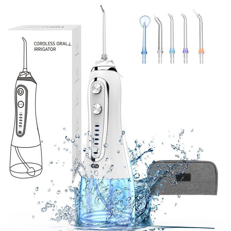 Máy tăm nước H2ofloss, Máy tăm nước cầm tay nhập khẩu , tặng 5 đầu vòi xịt 2024