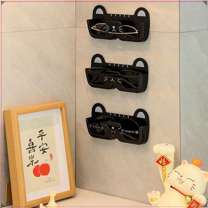 Product Introduction of Wall mounted glasses storage rack, bedside bathroom, anti pressure sunglasses, sunglasses display props, myopia glasses frame display rack 3