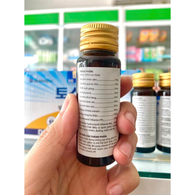 [ 8 TẶNG 2 ] Nước uống thảo dược Hàn Quốc hỗ trợ giảm say xe, say sóng 30ml - 6663Store 4