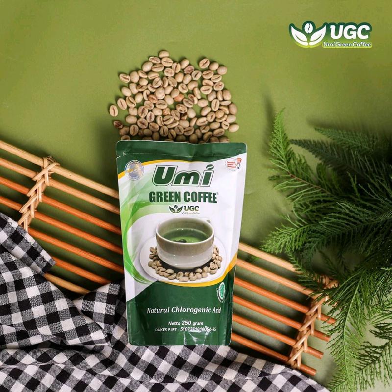 UGC Umi Green Coffee Kopi Hijau 1 Bungkus 250 Gram 5