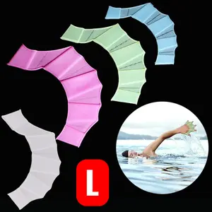 AShop Alat Bantu Renang Tangan Katak Swimming Finger Fin Silicone