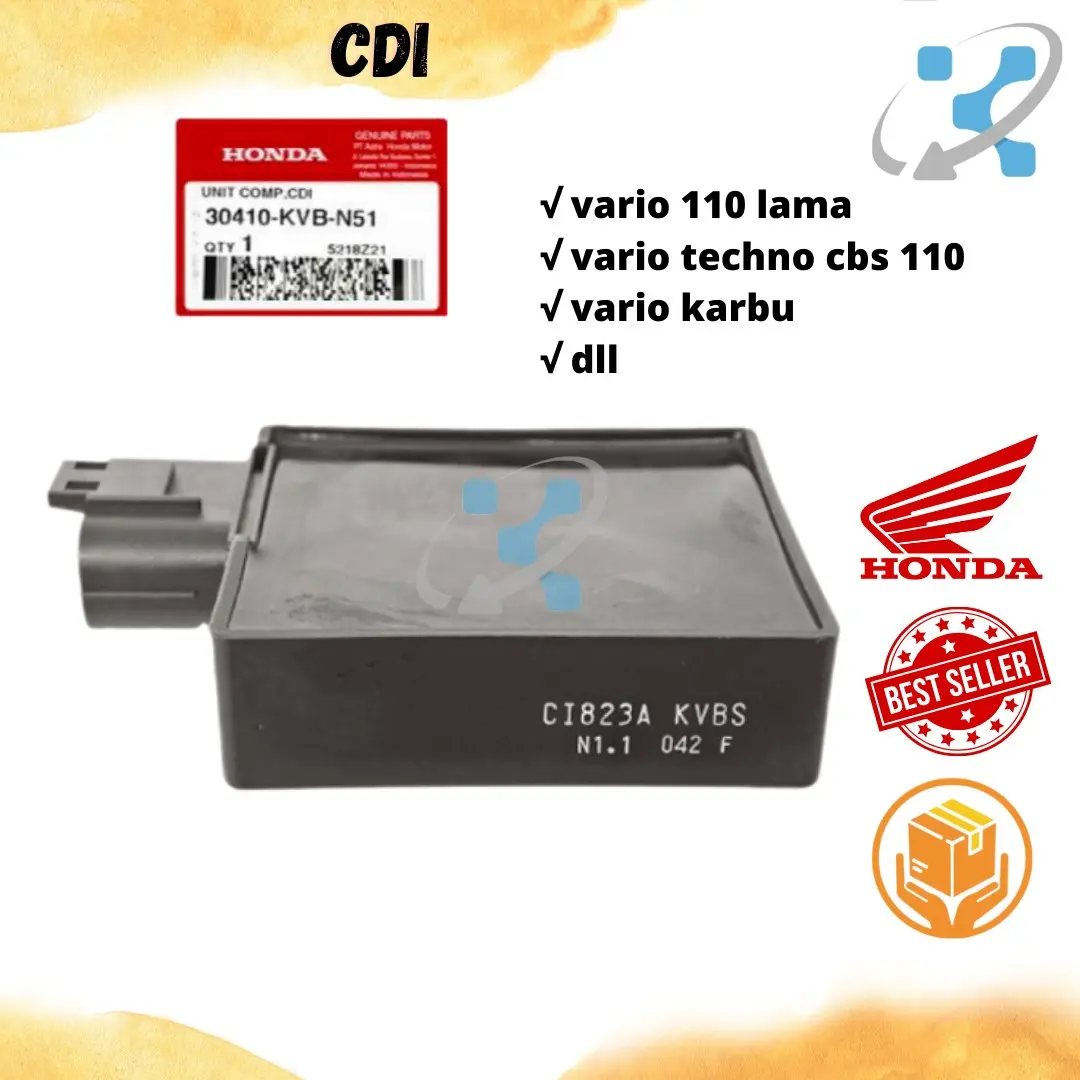 CDI HONDA KARBU - vario 110 karbu lama 2006- 2014 / vario techno (kode part KVB)