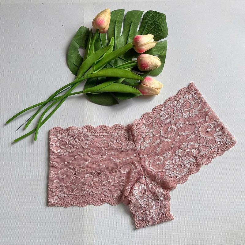 [HOT] Set 10 Quần Lót Ren Đùi Trơn Cao Cấp – Mềm Mịn, Gợi Cảm, Freesize 45-70kg** 4