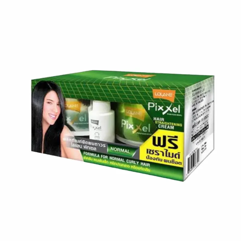 Lolane Pixxel Hair Straightening Cream - Pelurus Rambut Permanen Normal 0